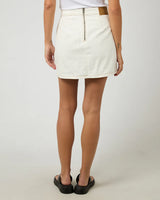 Kieran Mini Skirt // Vanilla