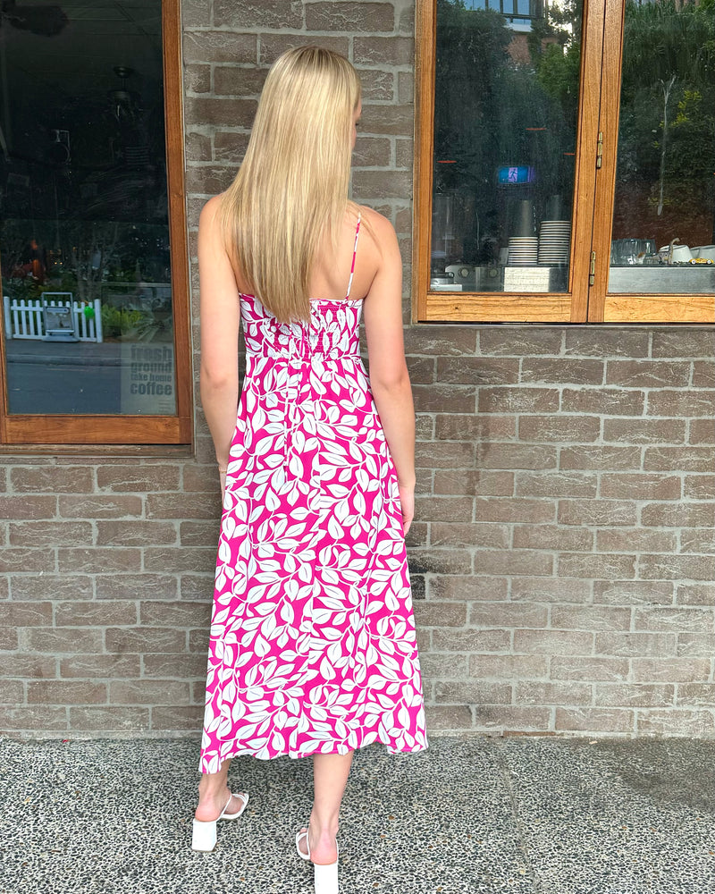 Ellie Midi Dress // Candy