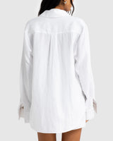Imali Linen Shirt // Salt