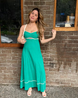 Rue Maxi Dress // Emerald