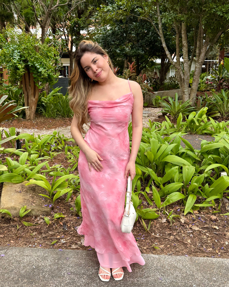 Melrose Maxi Dress // Cotton Candy