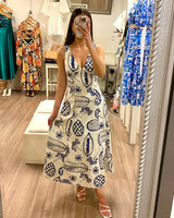 Papaya Maxi Dress