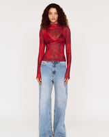 Rosella Mesh Top