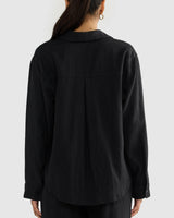 Imali Linen Shirt // Pepper