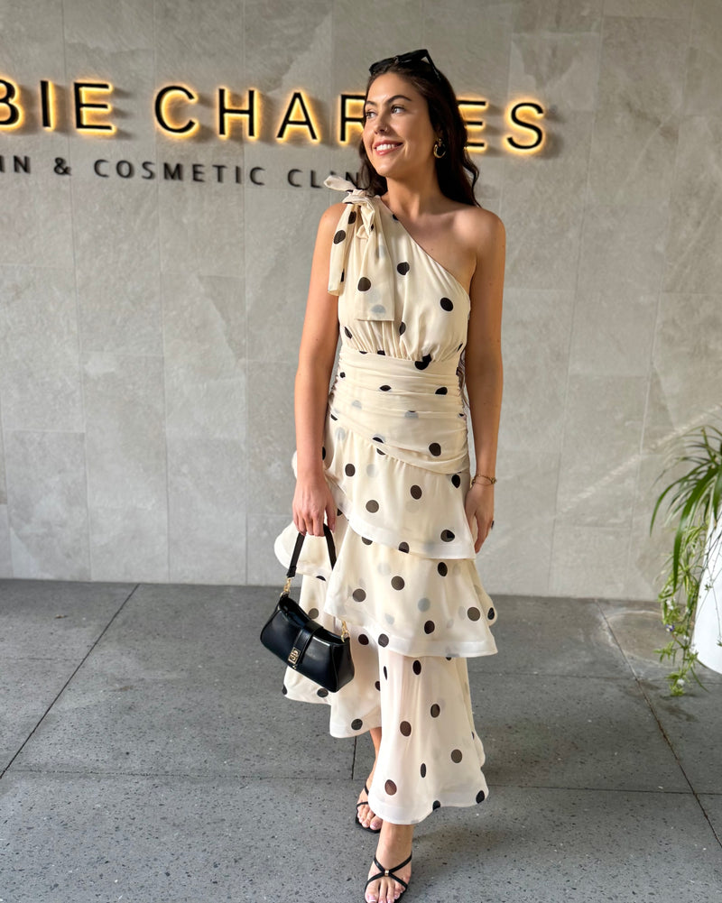 Addilyn Maxi Dress // Polka Dot