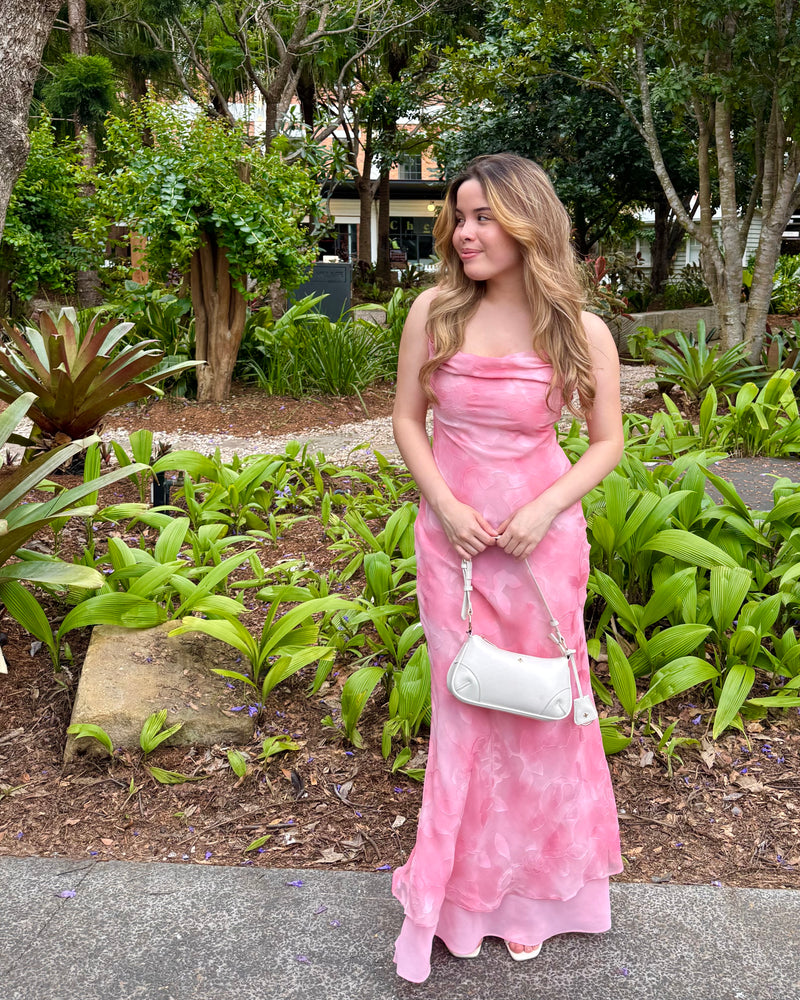 Melrose Maxi Dress // Cotton Candy