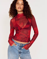 Rosella Mesh Top