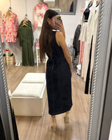 Andi Midi Dress // Dark Denim