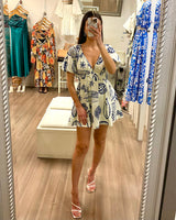 Papaya Mini Dress