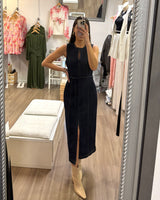 Andi Midi Dress // Dark Denim