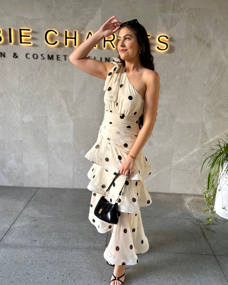 Addilyn Maxi Dress // Polka Dot