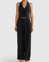 Toja Linen Pants // Pepper