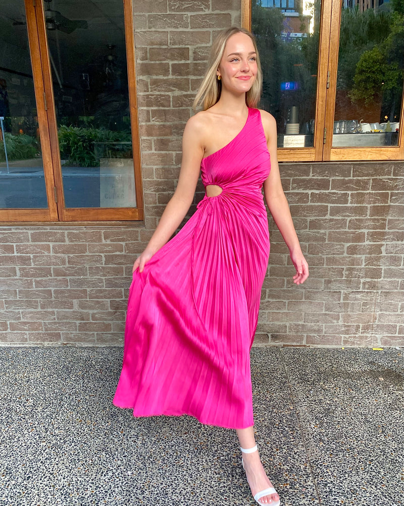 Zai Maxi Dress // Fuchsia