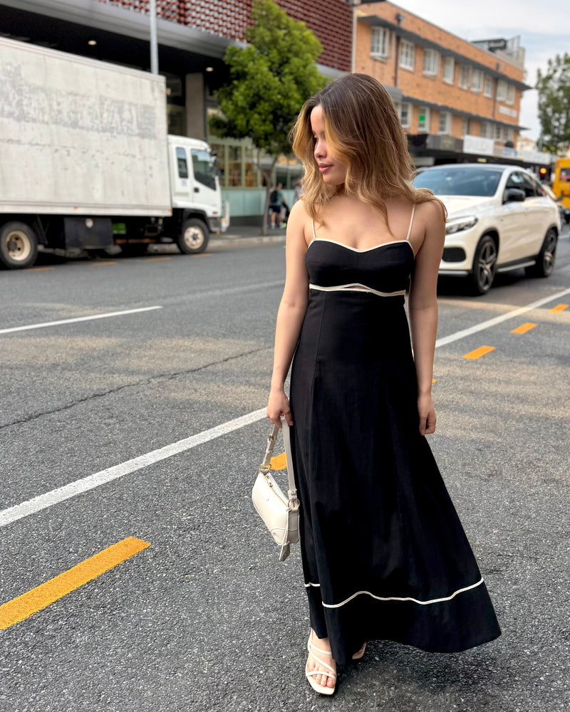 Rue Maxi Dress // Onyx