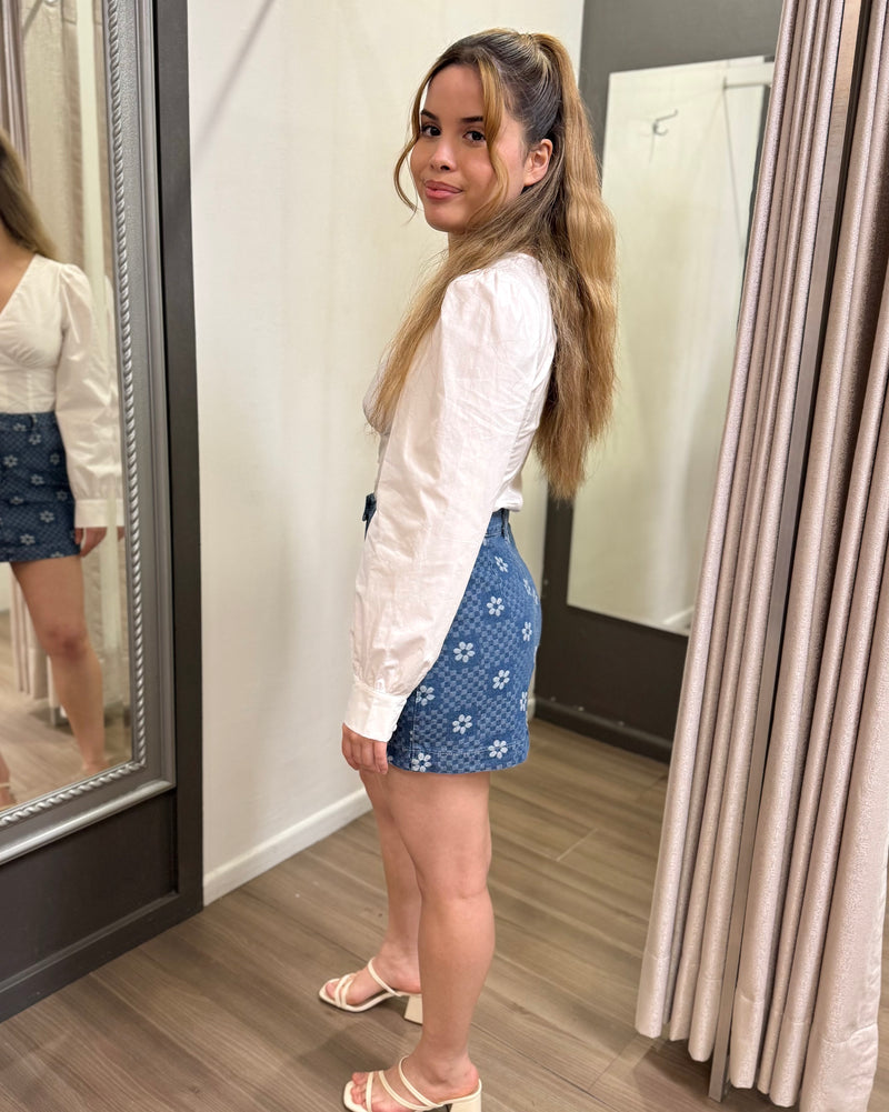 Louie Mini Skirt