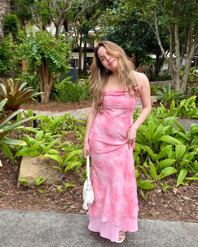 Melrose Maxi Dress // Cotton Candy