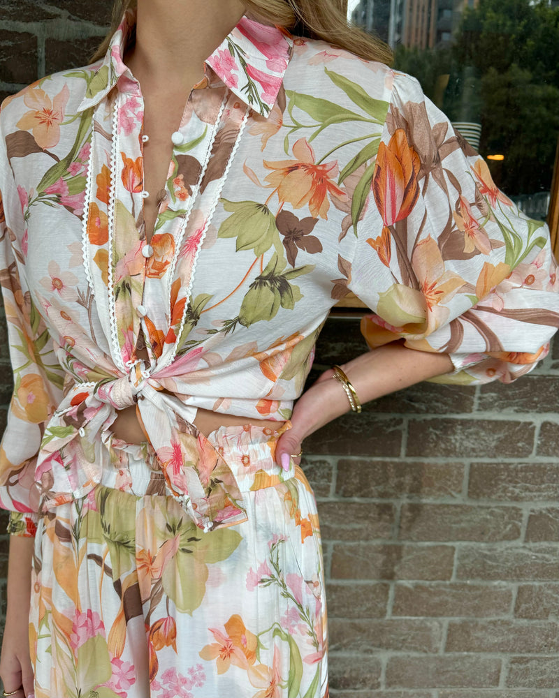 Heidi Blouse // Vintage Floral