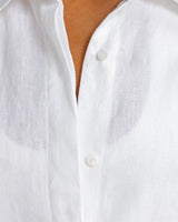 Imali Linen Shirt // Salt