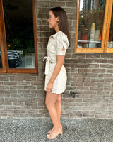 Bobbi Mini Dress // Sand