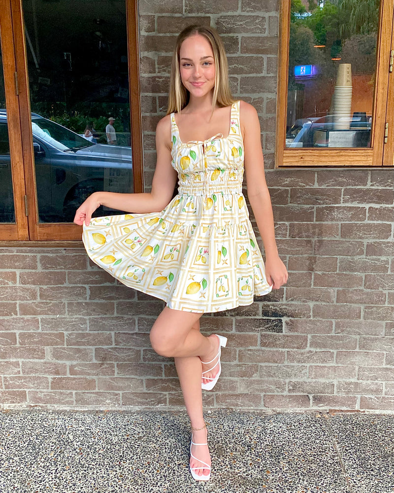 Limoncello Mini Dress