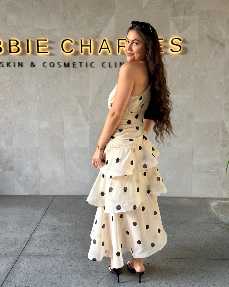 Addilyn Maxi Dress // Polka Dot