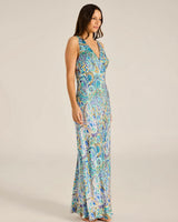 Magnolia Slip Dress // Turquoise | Tigerlily