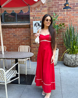 Rue Maxi Dress // Cranberry