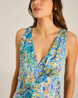 Magnolia Slip Dress // Turquoise | Tigerlily