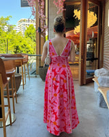 Saraiah Maxi Dress // Cranberry