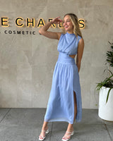 Camille Maxi Dress // Sky