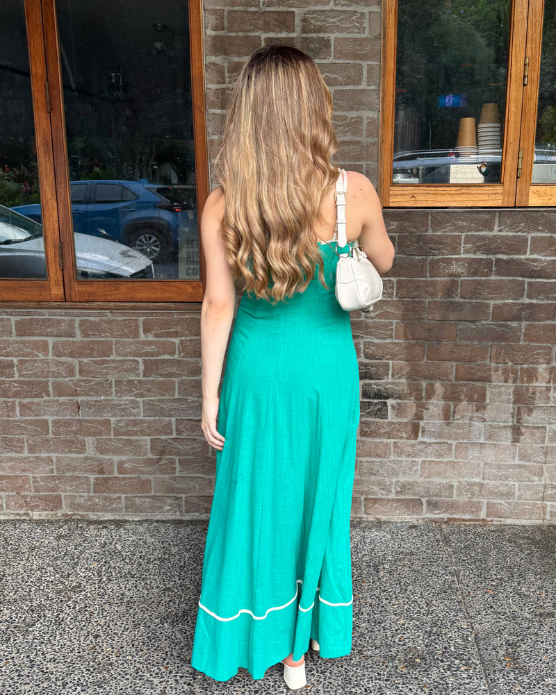 Rue Maxi Dress // Emerald
