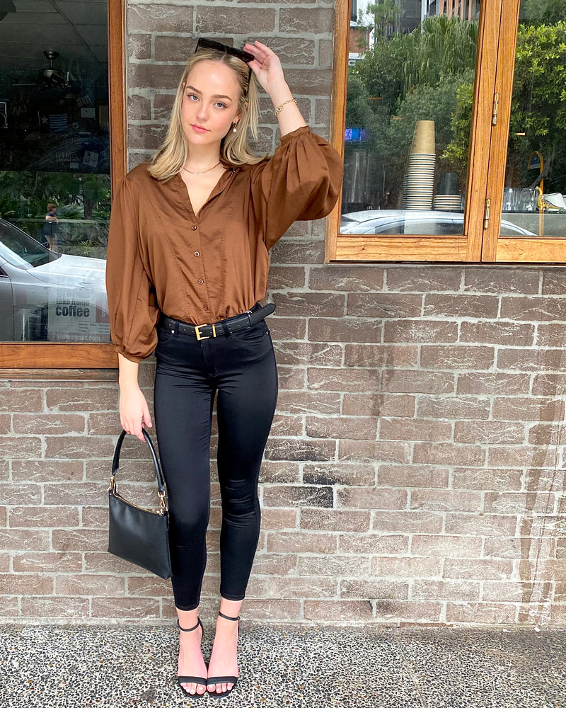 Cocoa Blouse