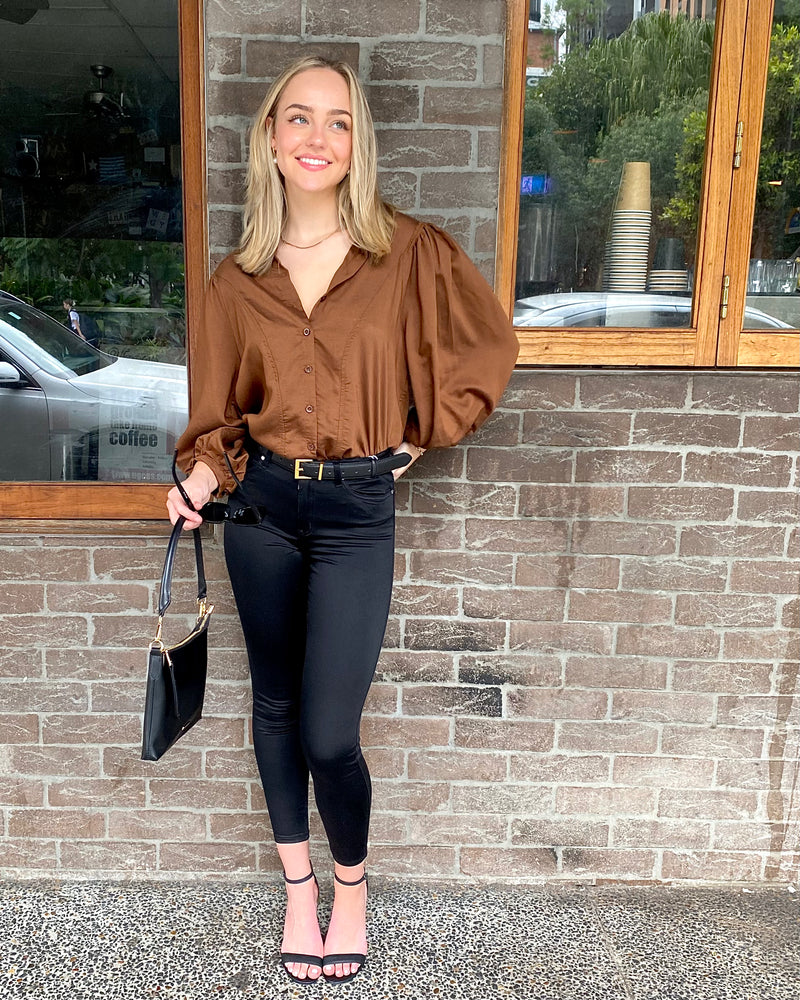 Cocoa Blouse
