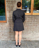 Benny Blazer Dress // Onyx