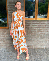 Leighton Maxi Dress // Terracotta