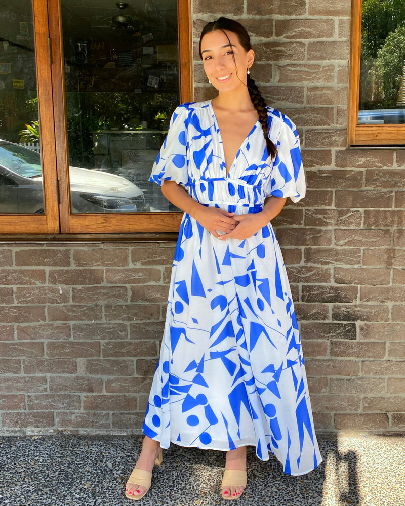 Raquel Maxi Dress // Santorini