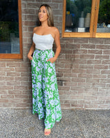 Zoya Palazzo Pants // Forest