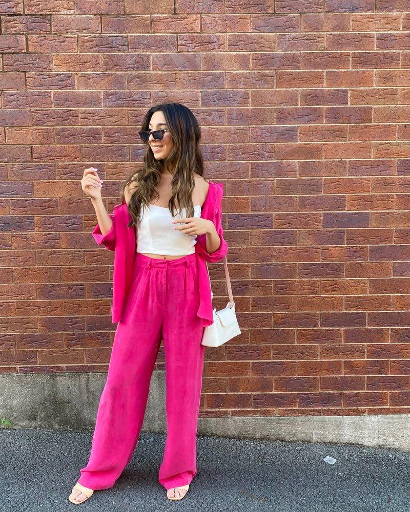Laura Cupro Pants