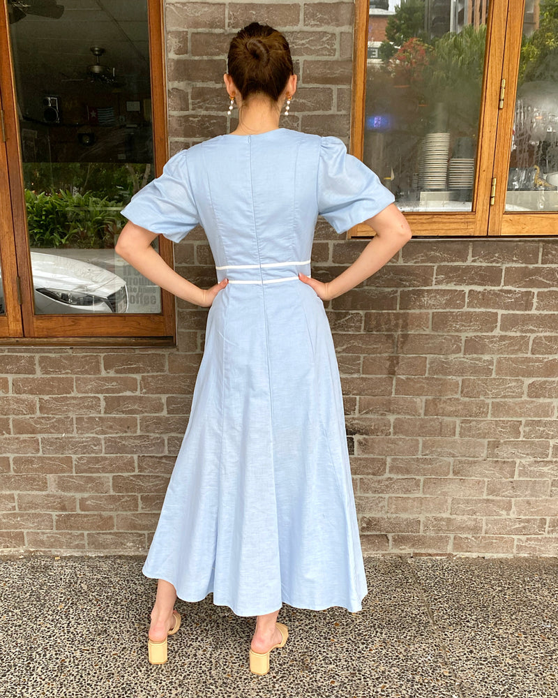 Enchanted Maxi Dress // Sky