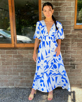 Raquel Maxi Dress // Santorini