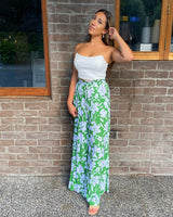 Zoya Palazzo Pants // Forest