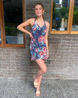 Natalie Halter Mini Dress