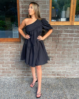 Verona Mini Dress // Onyx