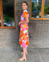 June Midi Dress // Hibiscus