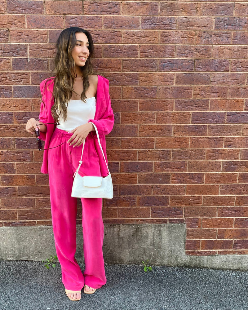 Laura Cupro Pants