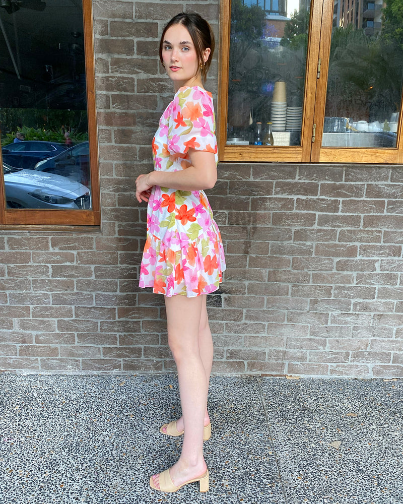 Flower Market Mini Dress