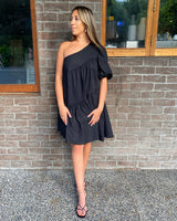 Verona Mini Dress // Onyx