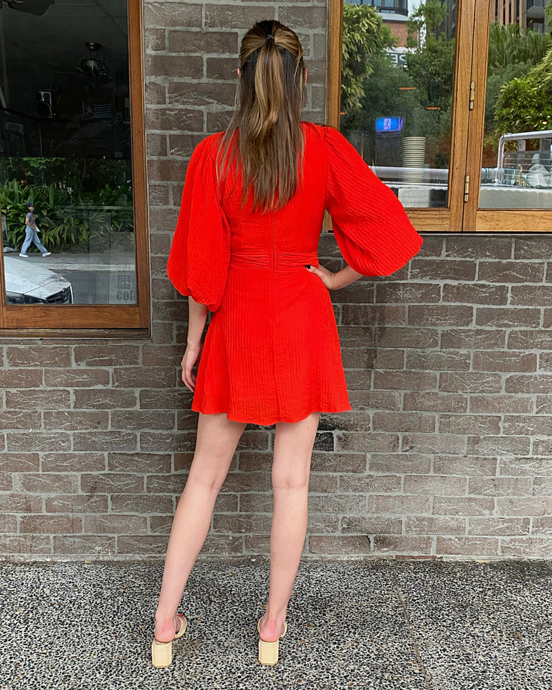 Bridgette Mini Dress // Rouge