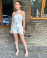 Laneway Shorts // White